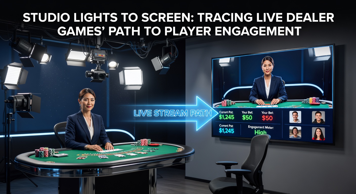 Close-up of a live dealer dealing cards at a baccarat table, with chat interface visible and player bets overlaid on screen